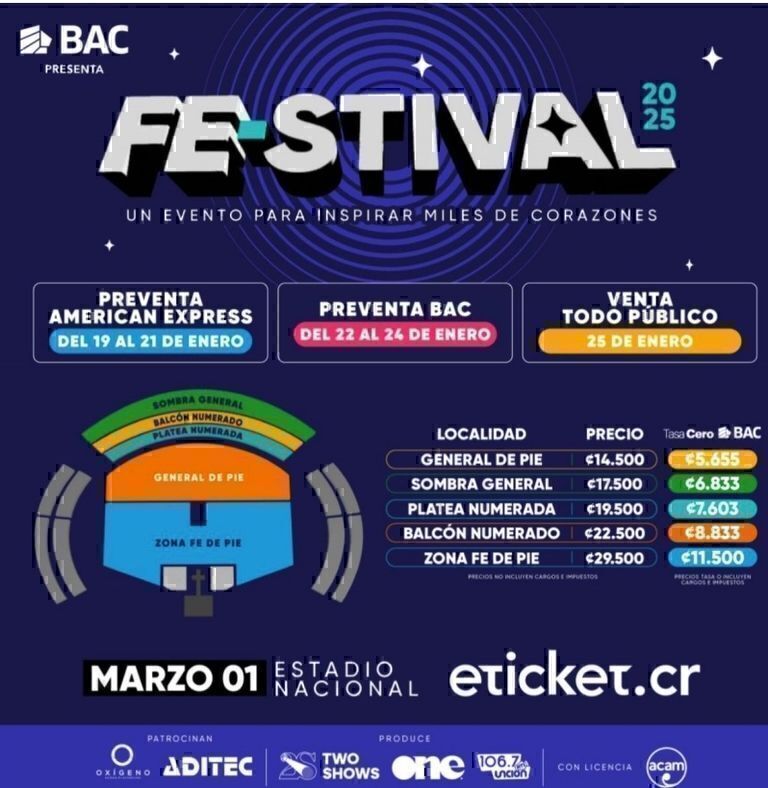 Fe-stival: un evento que celebra la música positiva y con mensaje